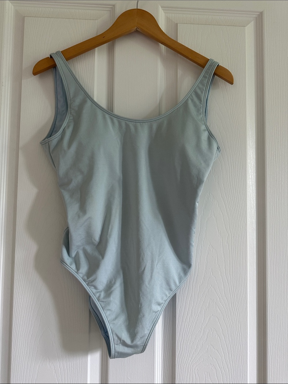 Abercrombie & Fitch Light Blue One-Piece Swimsuit